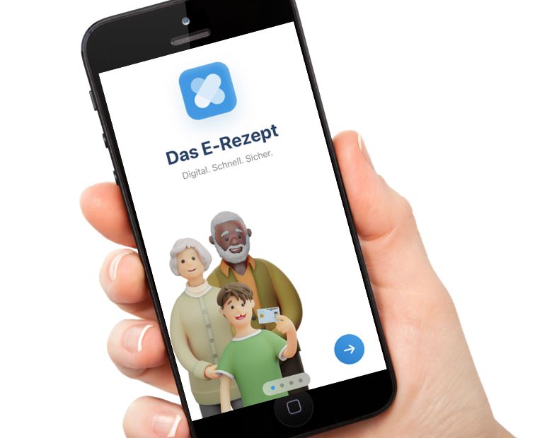 Preview auf die eRezept-App der gematik